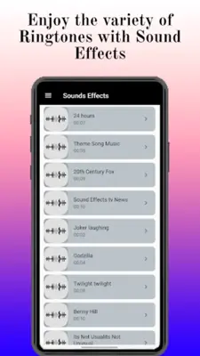 Sound Effect android App screenshot 1